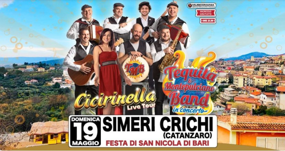 Tequila e Montepulciano Band in Concerto